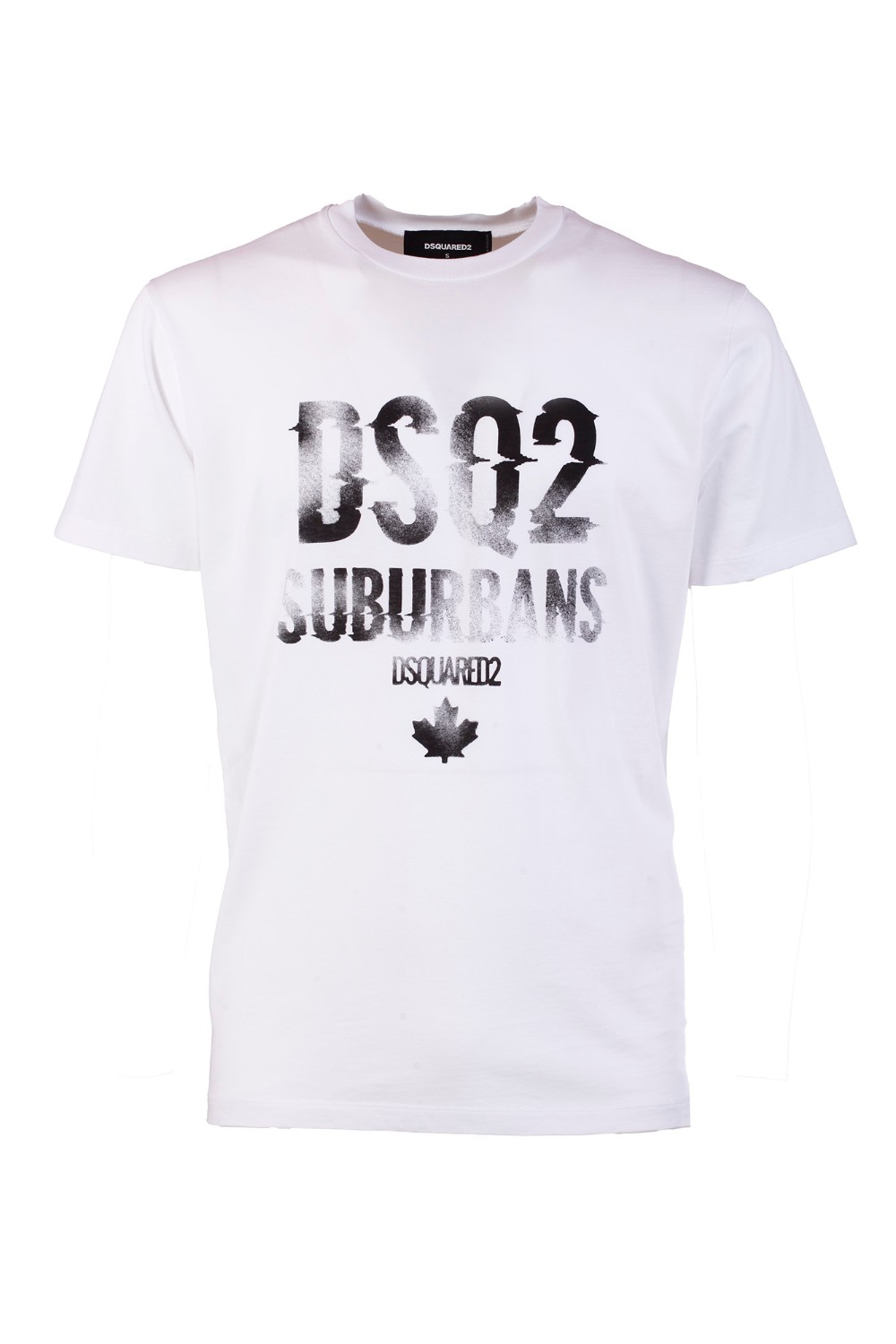 shop DSQUARED2 Saldi T-shirt: DSQUARED2 t-shirt in cotone.
Girocollo.
Maniche corte.
Stampa lettering sul fronte.
Composizione: 100% Cotone.
Fabbricato in Portogallo.. S74GD1219 D20014-100 number 9971469